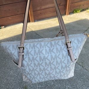 Michael Kors MK print hand bag